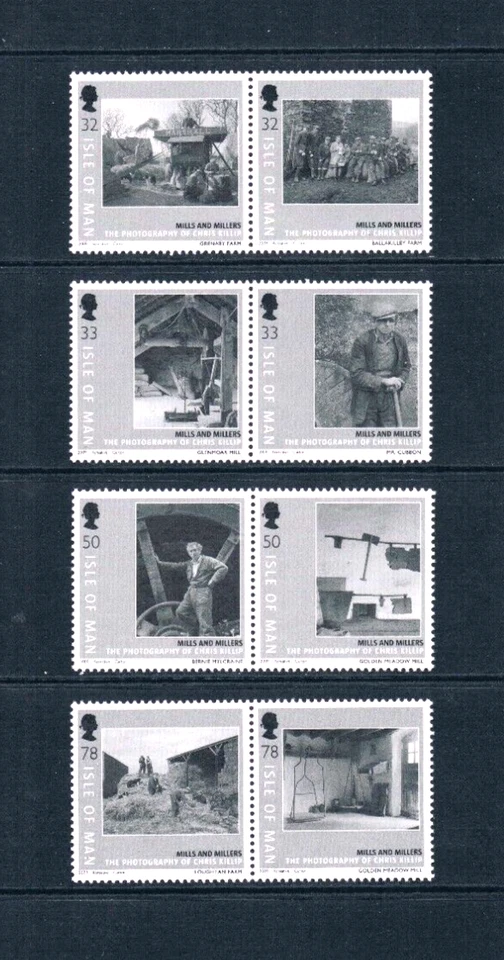 $9.70 Scott Value - 2009 ISLE OF MAN UK Photography Mills CV MNH NH UMM - Image 3 of 4