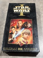 Star Wars Episode I: The Phantom Menace VHS, 2000, Widescreen  TESTED  