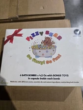 Bath Bomb Fizzies with Surprise: 6 Bear Family Toys Inside Bath Bombs