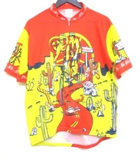 Kucharik Men Size XL Cycle Bike Bicycling Shirt Colorful Jersey