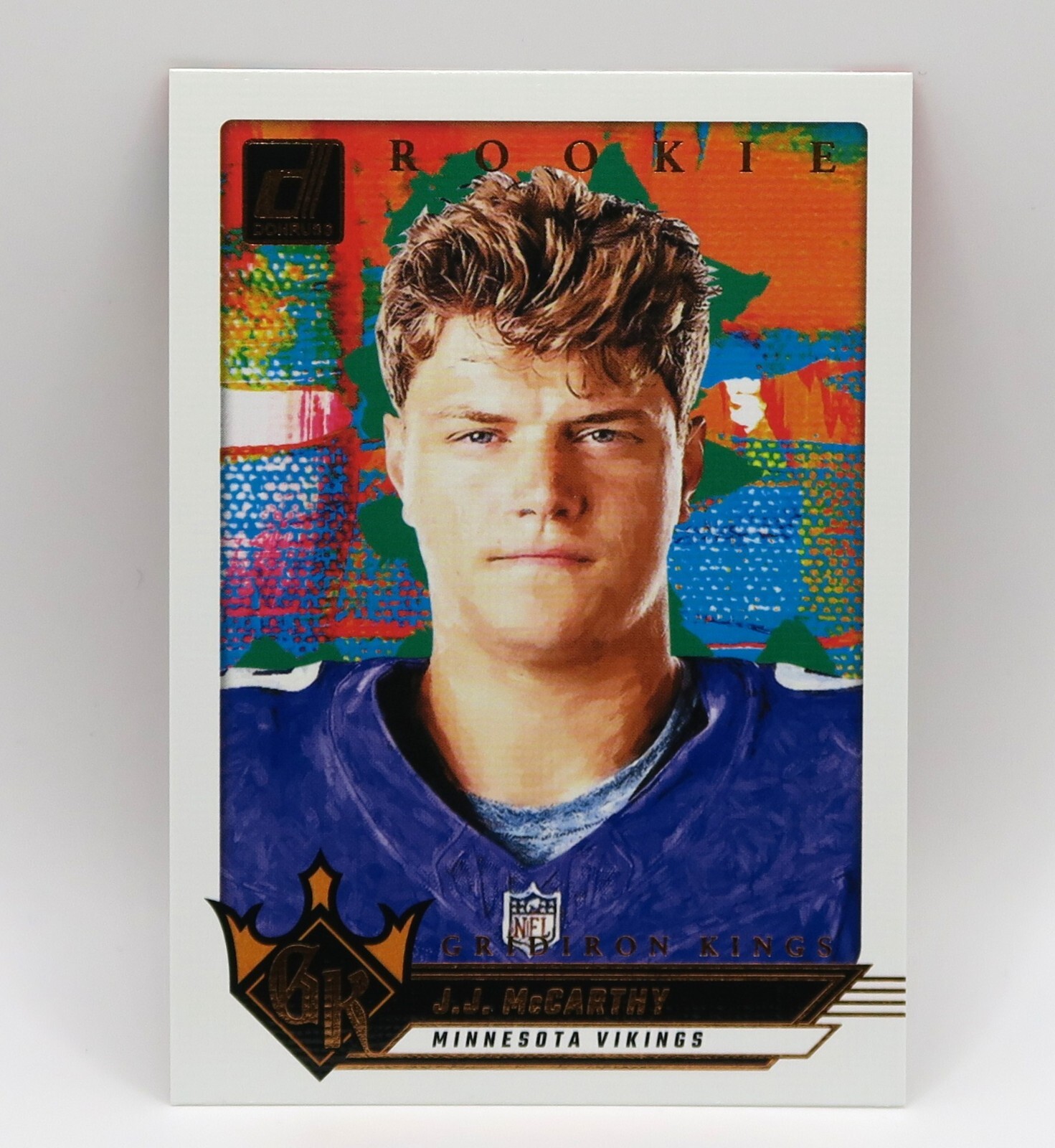 2024 Panini Donruss - Rookie Gridiron Kings #5 J.J. McCarthy (RC)