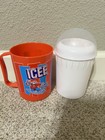 ICEE 10oz Plastic Slushy Cup Mug Red Blue Hard To Find Rare Mug — photo 3
