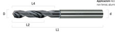 Image of MID220 5xD Solid Carbide High Performance Drills for CNC Standard sizes