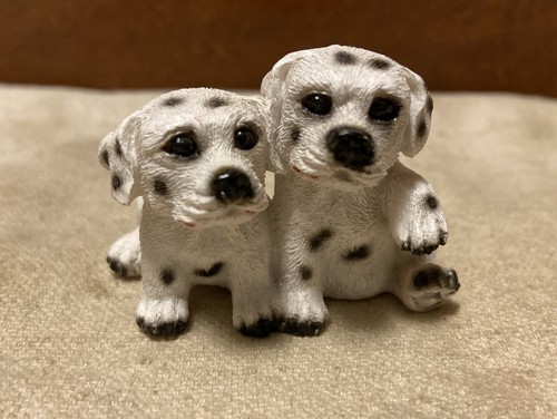 Konvolut 7 Resin Welpen Hunde Figuren  - Bild 9 von 10