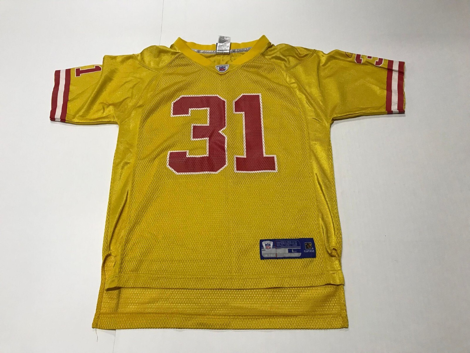 Reebok NFL Team Equipment Kansas City Chiefs 31 Priest Holmes Jersey