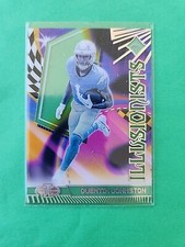 2023 Panini Illusions - Illusionists  Emerald Parrallel#17 Quentin Johnston (RC)