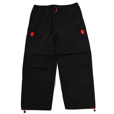 evangelion RADIO EVA A198 EVANGELION Numbering Cargo Pants BLACK New S size 