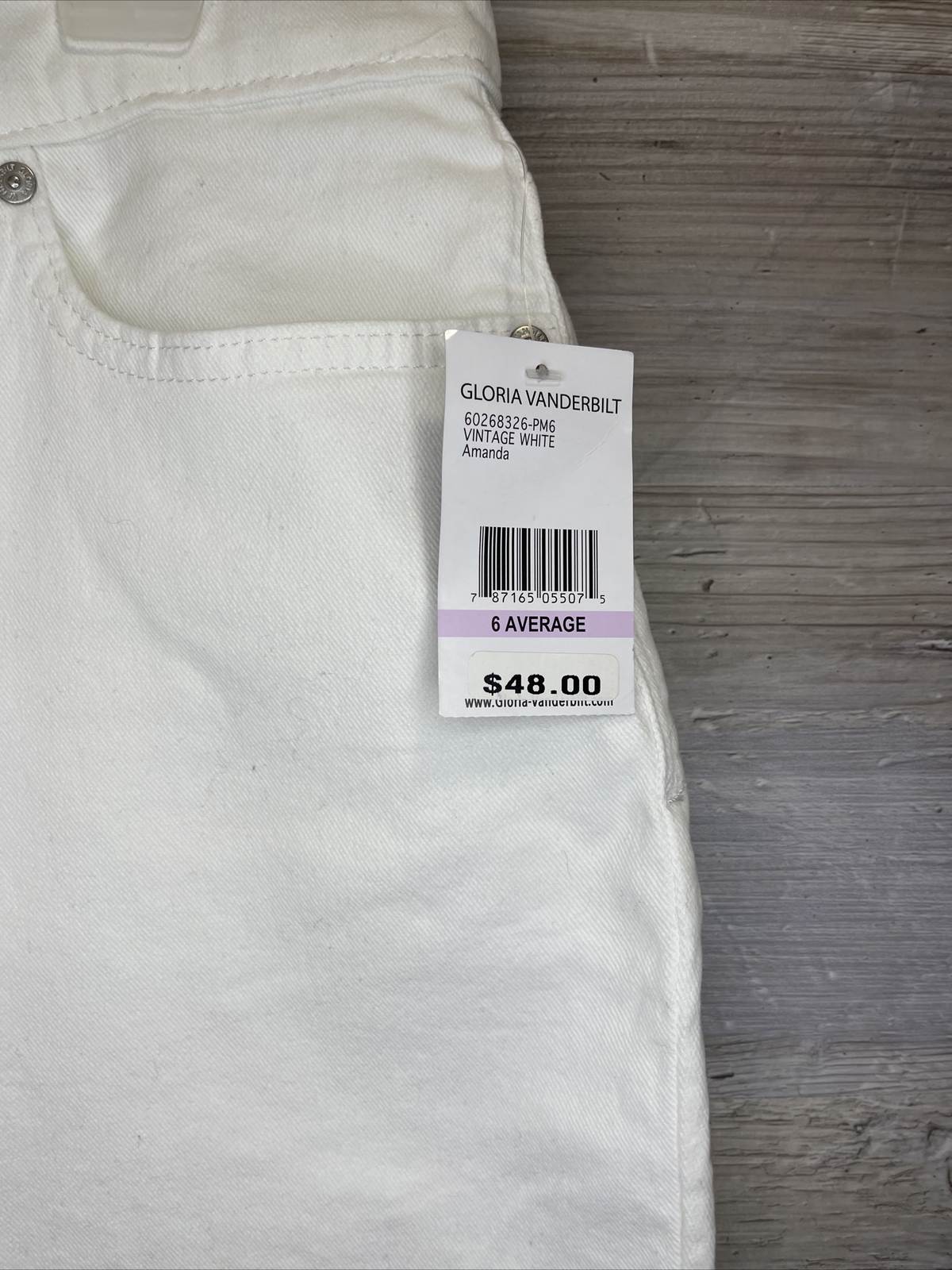 Gloria Vanderbilt Amanda Women Original Slimming Jean Heritage Tapered ...