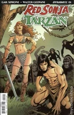 Red Sonja / Tarzan #1 (DYNAMITE COMICS, 2018, Cover D Geovani)