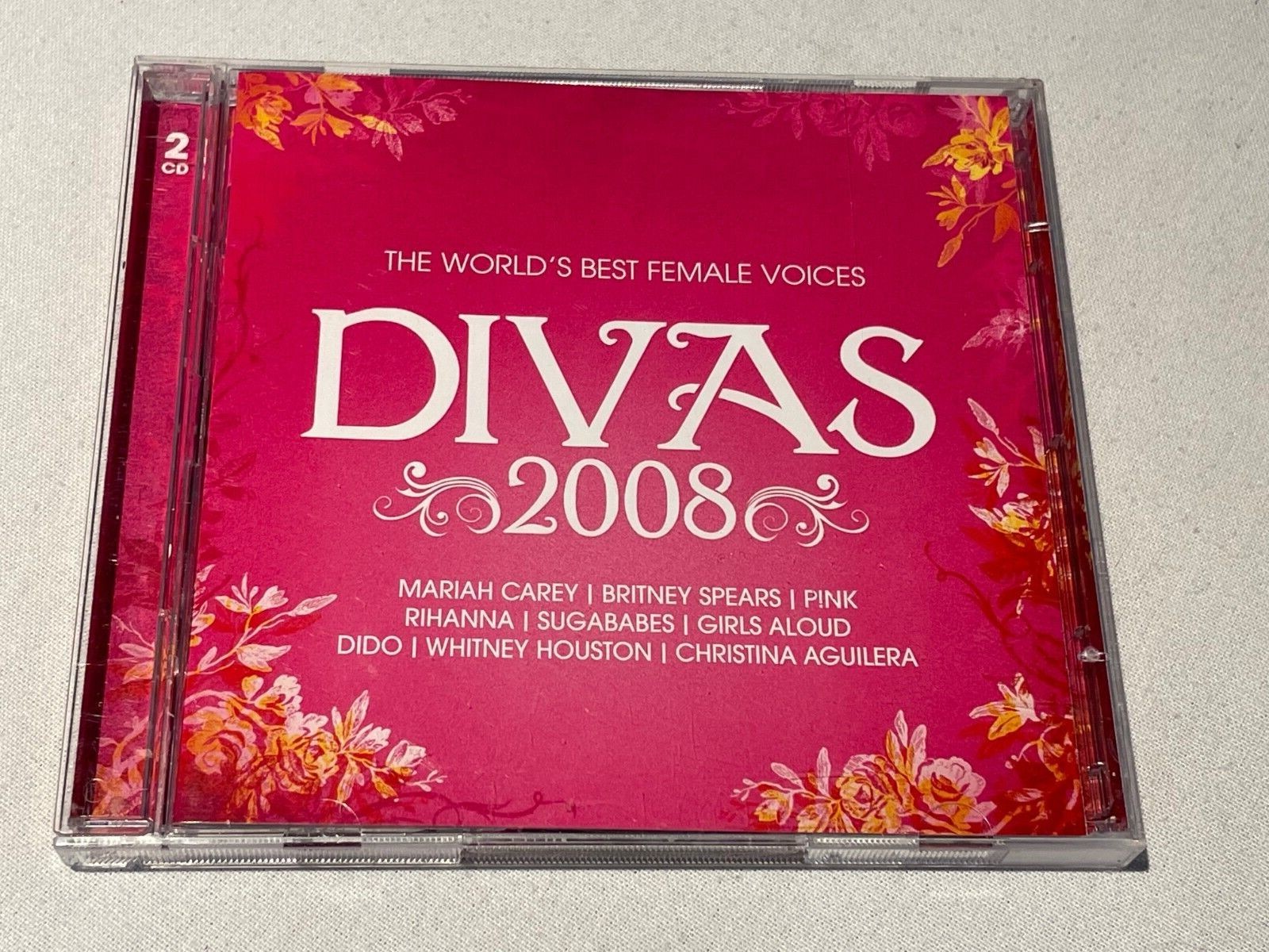 Divas 2008 - 2 CD's Album - 2008 Sony Music - Various Artists - 40 Great Tracks