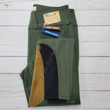 Tailored Sportsman Girls Vintage Trophy Hunter Boot Sock Breeches Loden Green