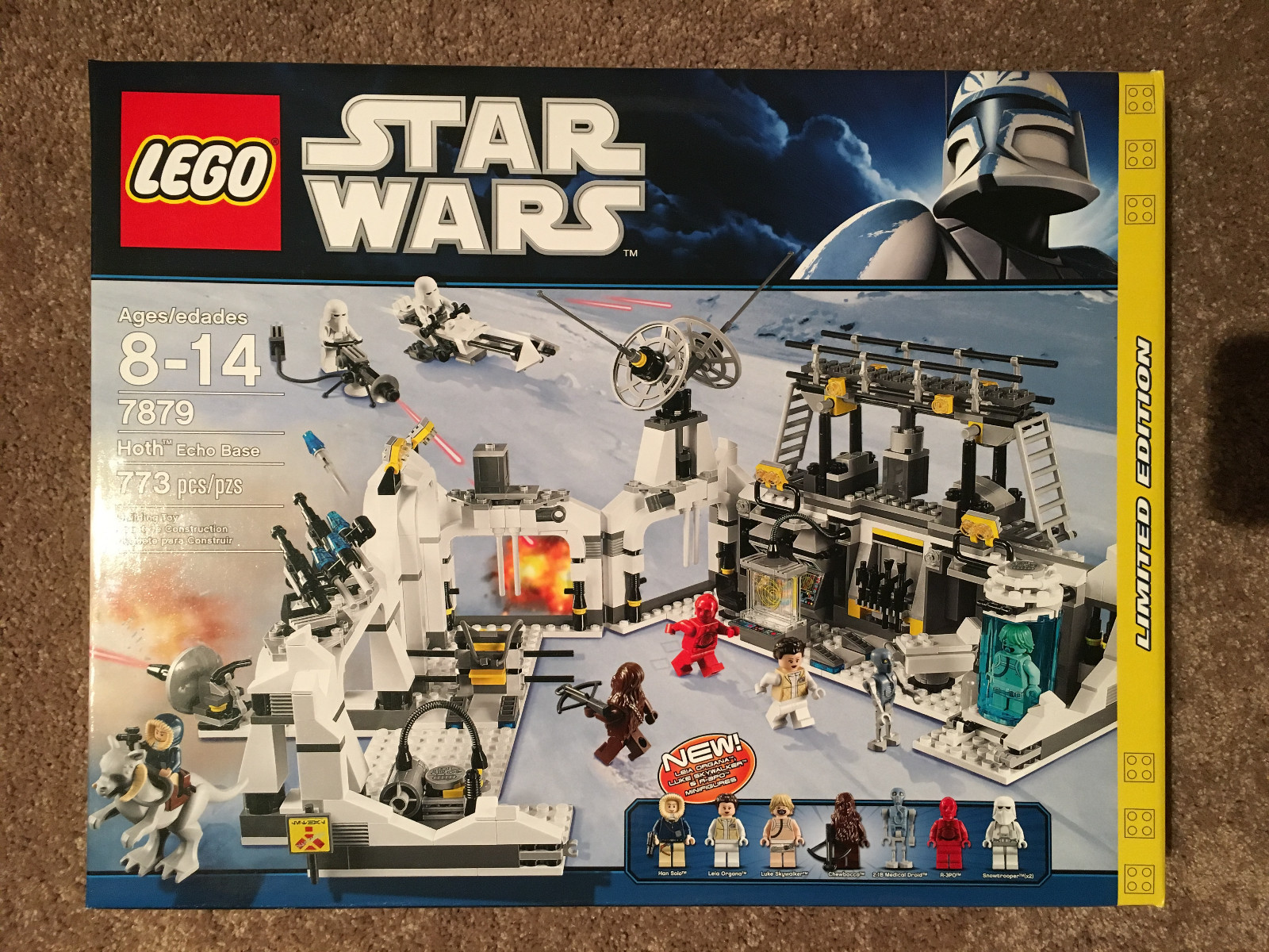 LEGO Star Wars Hoth Echo Base (7879) New in Sealed Box Free Shipping LEGO Star Wars Hoth Echo Base (7879) New in Sealed Box Free Shipping