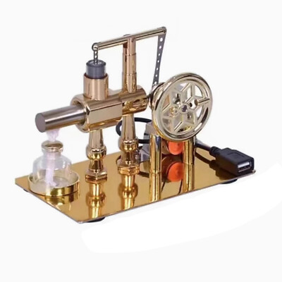 For Hot Air Engine Model Toy Micro Motor Power Generator Engine DIY Motor US