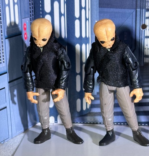 MODAL NODES Set Lot of 5 — Star Wars 3.75 Inch Figran D'an Cantina Aliens 1:18 - Picture 2 of 13