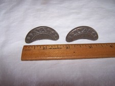 Vintage Metal STAR Brand Heel Caps - Boots Shoes Hardware - Made in England