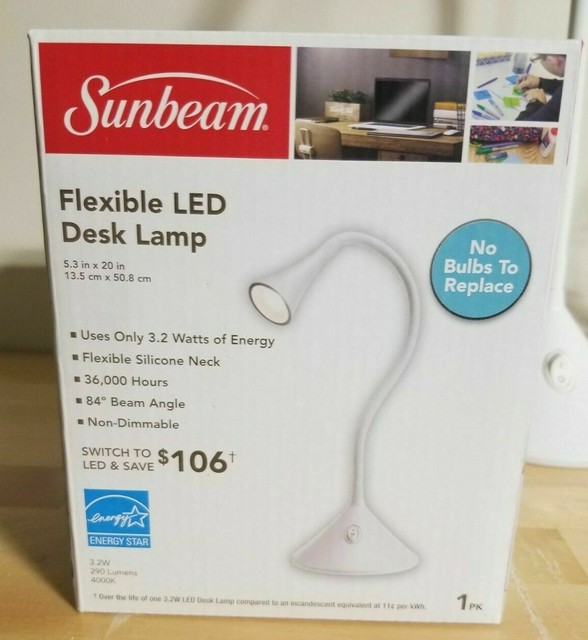 sunbeam led desk lamp