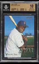 1997 Fleer #512 David Ortiz Rookie RC BGS 10 Pristine Gold Label 9.5