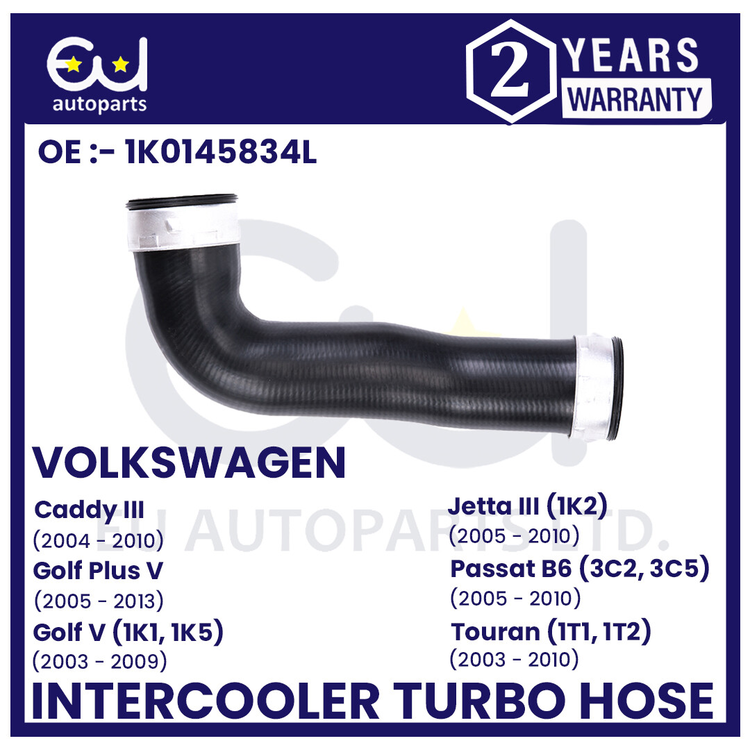 INTERCOOLER TURBO BOOST HOSE PIPE FOR VW GOLF MK5 1.9TDI 2.0TDI 0409