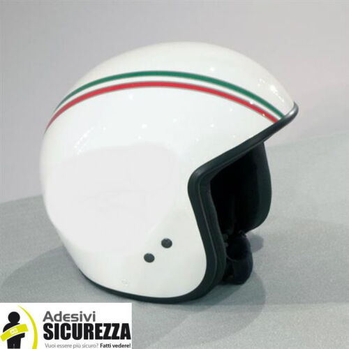 3M™ Adhesive stickers Italian "Tricolore" Flag stripe in 5 sizes vespa lambretta - Afbeelding 1 van 5