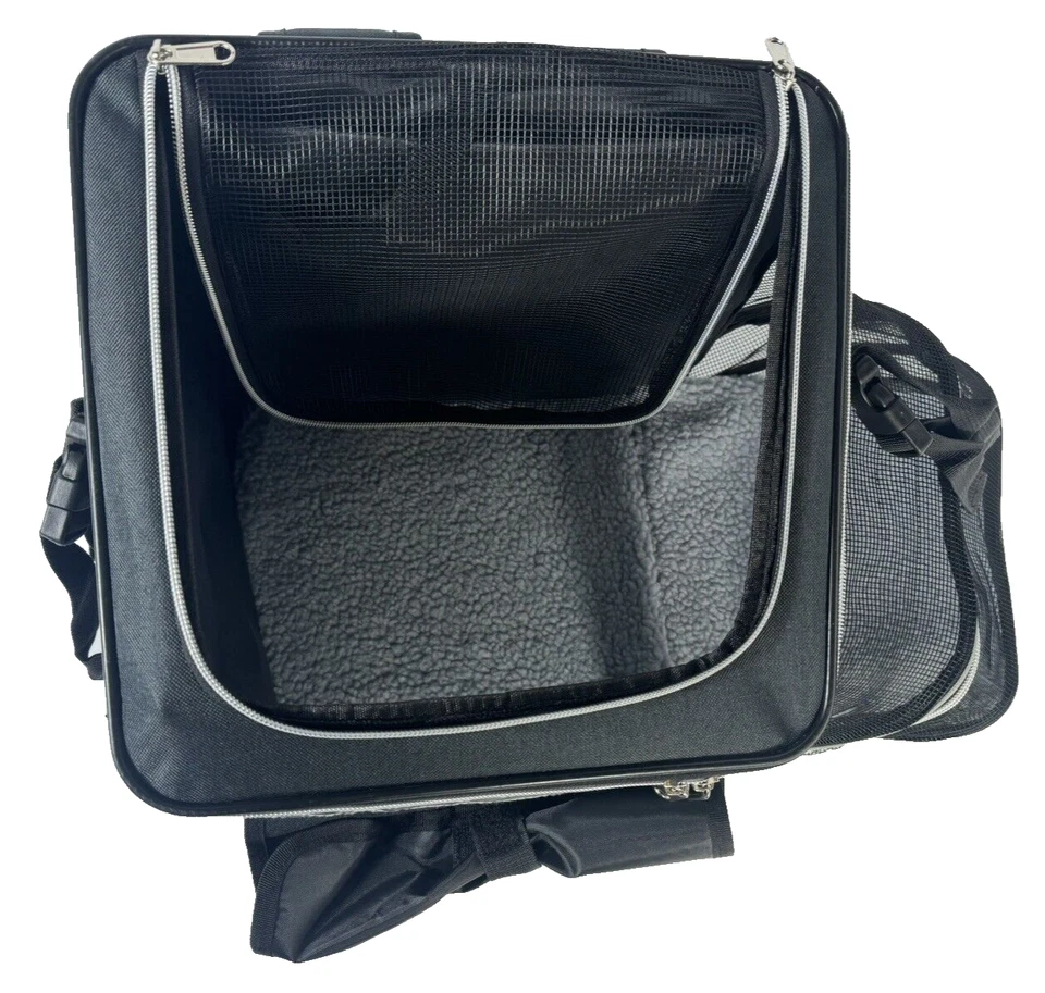 Haustiertasche Hunde Katzen Rucksack Hunderucksack Katzenrucksack faltbar NEU - Bild 4 von 4