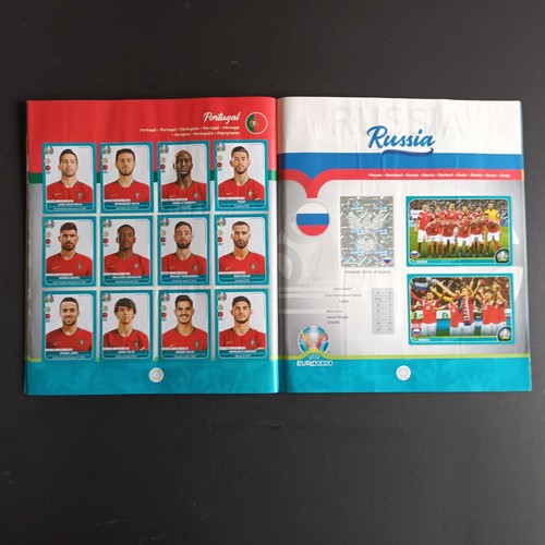 Panini UEFA EURO 2020 Previiew Complete Sticker Album - Full Book - Picture 18 of 24