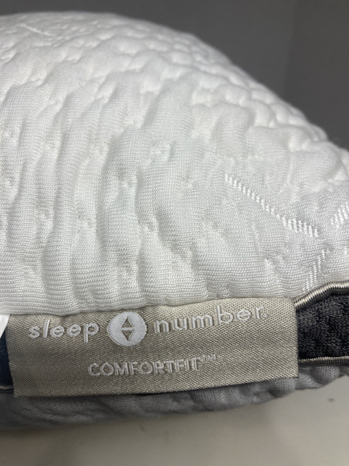 NEW SLEEP NUMBER COMFORTFIT PILLOW CURVED MEMORY FOAM STANDARD 423867