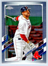 2021 Topps Chrome Baseball - J.D. Martinez - Boston Red Sox - Base - #95
