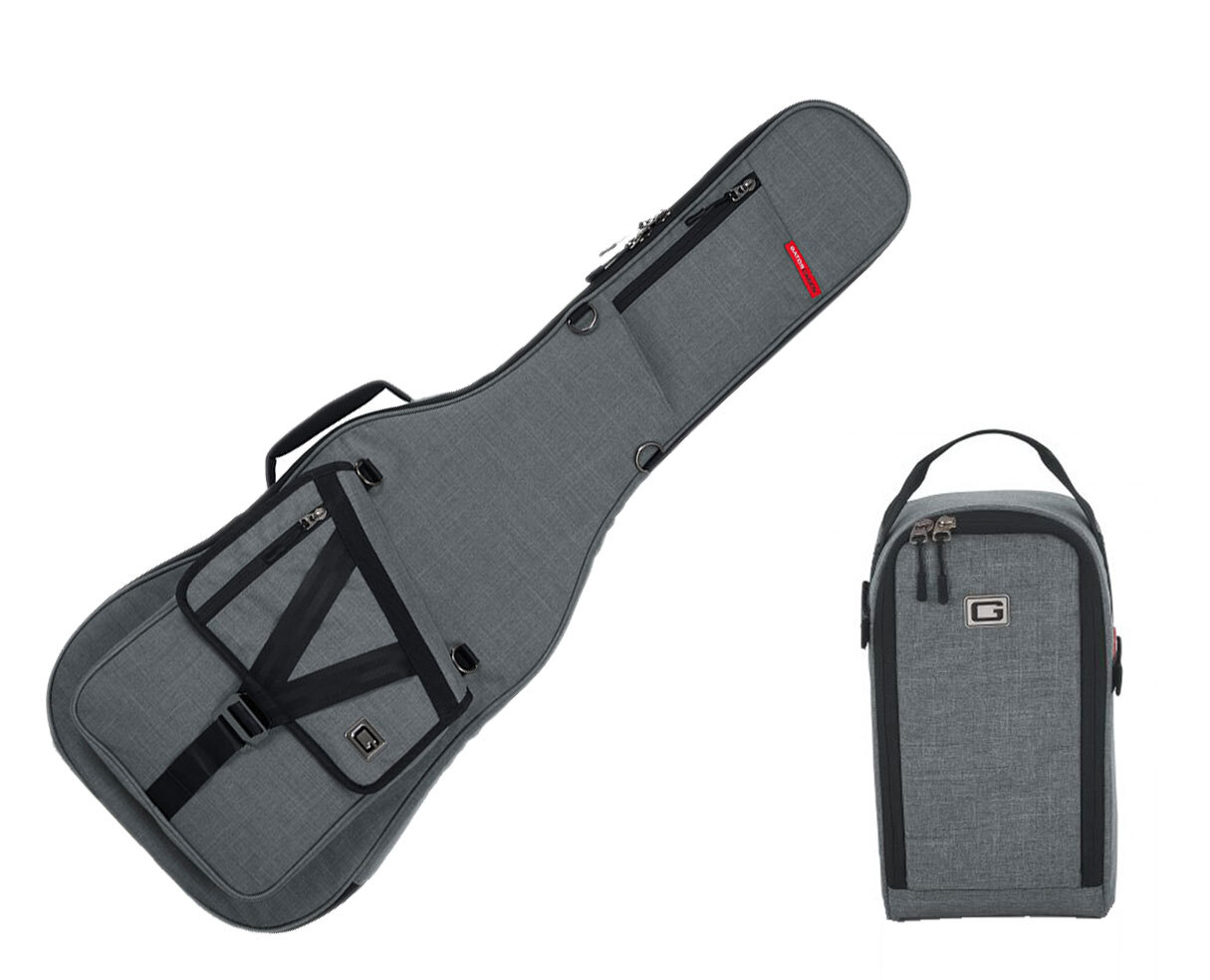 Gator GT-ELECTRIC-GRY Electric Guitar Bag - Light Gray Add-On Accessory Bag