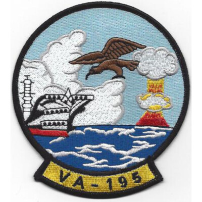 VA-195A Attack Squadron One Ninety Five A Patch
