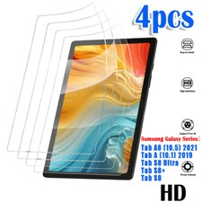 4 Pcs Tablet Screen HD clear Protector Film For Samsung Galaxy Series