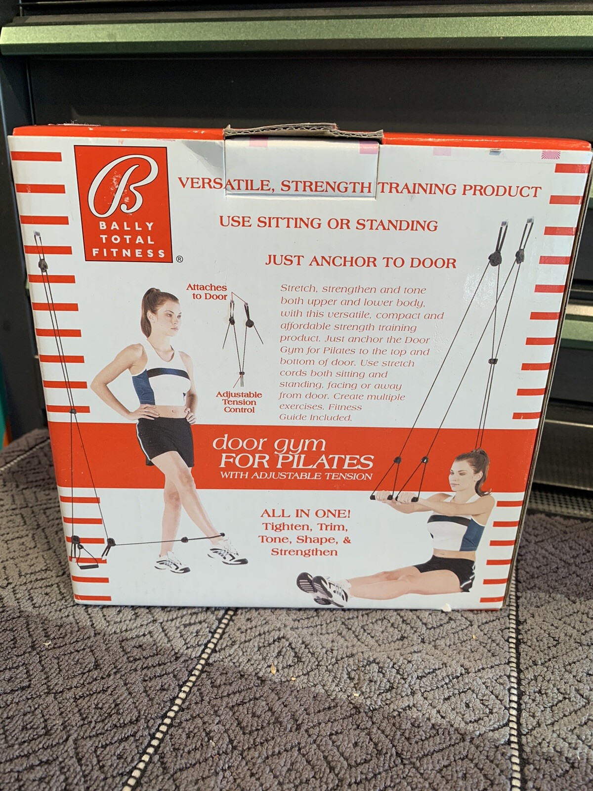 Bally Total Fitness Door Gym For Pilates New in Box! TrimTone & Firm. eBay