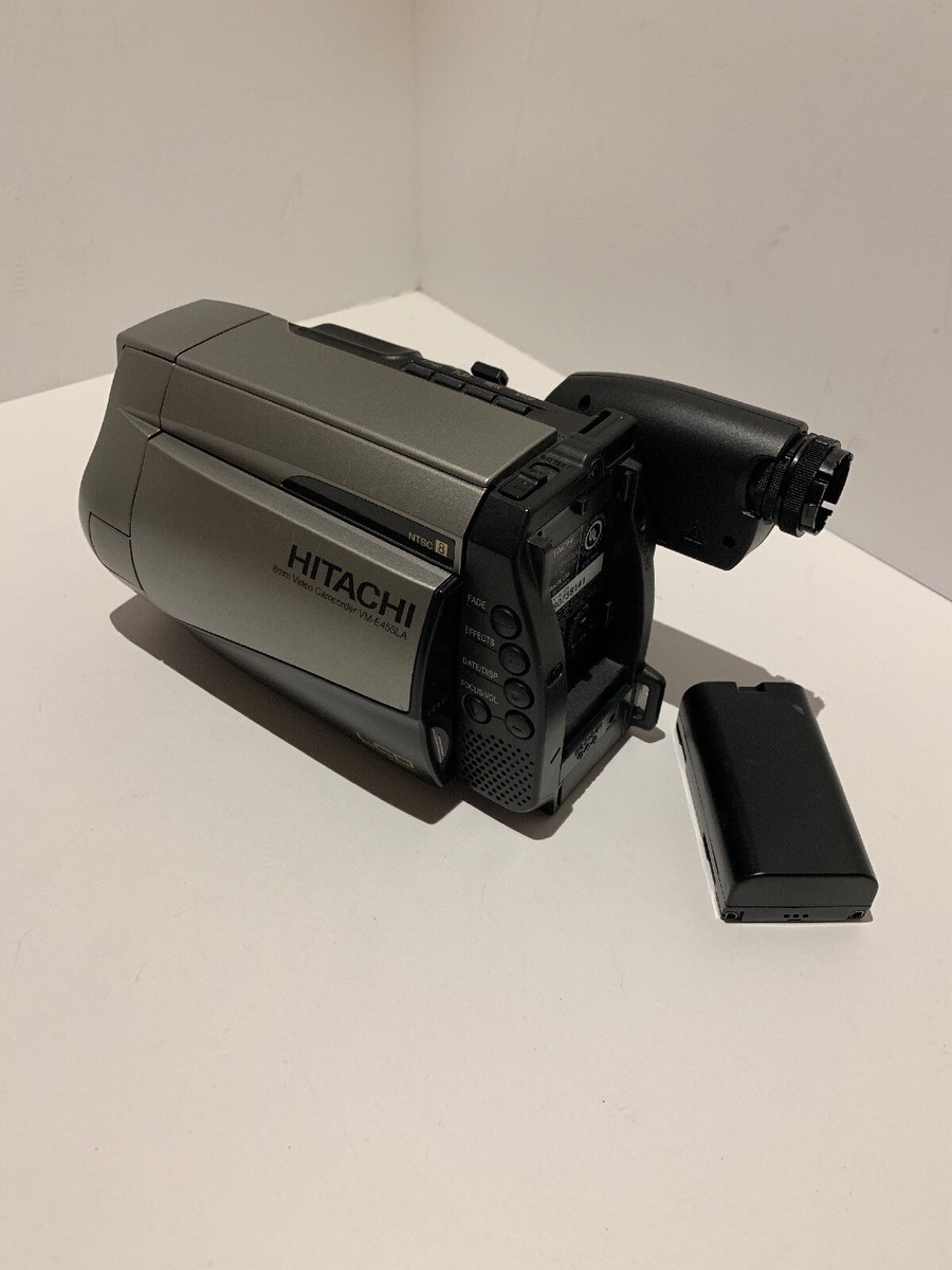 Hitachi VM-E455LA 8mm NTSC Camcorder VCR Player Camera Video
