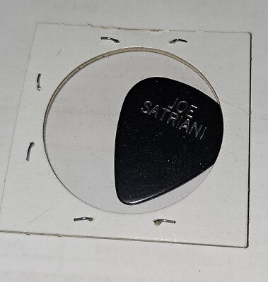 Joe Satriani Artist Used Tour Guitar Pick - Satch Boogie #14