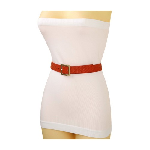 Zara Leather Gold Charm Hip Belt Sz S | eBay display picture 2