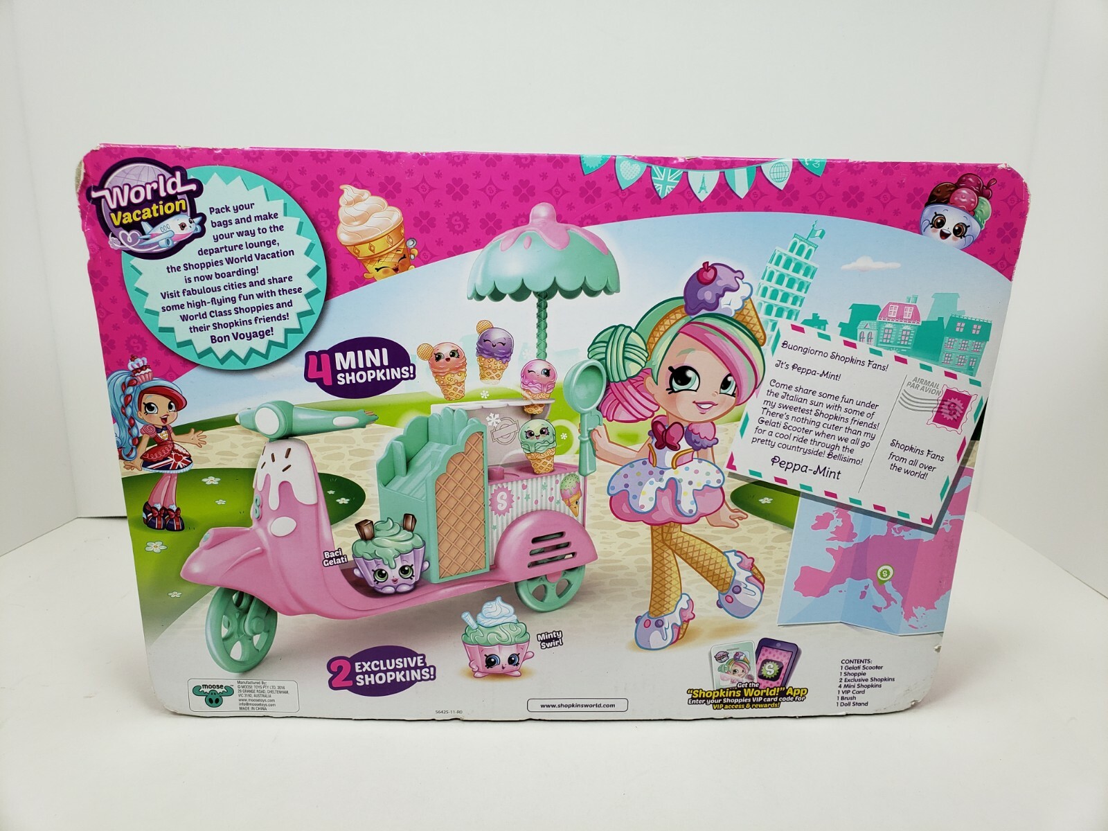 peppa mint gelati scooter