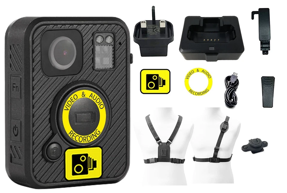 Motorcycle Motorbike Rider Camera Riding Cam Personal Safety BodyCam HD Recorder - Image 2 of 4