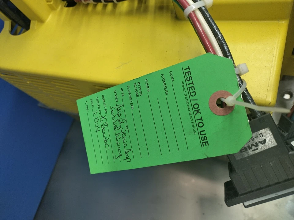 Unidad servoamplificadora Fanuc A06B6089H106 DEFECTUOSA usada de Running Mach G3D Foto 2 de 4