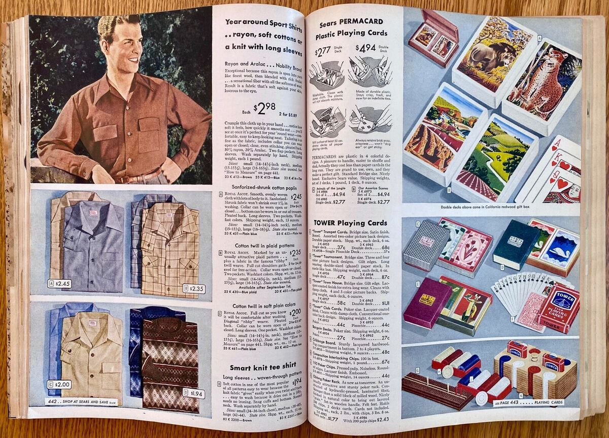 Vintage 1944-1945 Sears Roebuck & Co. Fall-Winter Catalog No Vintage 1944-1945 Sears Roebuck & Co. Fall-Winter Catalog No