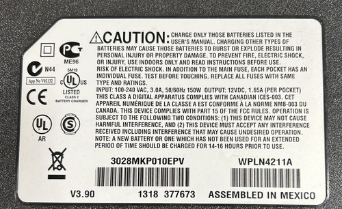 CARGADOR DE RADIO BIDIRECCIONAL MOTOROLA WPLN4211A 6 BAHÍAS - Imagen 4 de 4