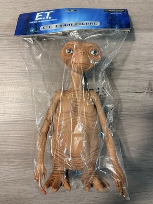 NECA E.T. ALIEN FOAM FIGURE 12'' REEL TOYS HORROR SCI-FI NIP HTF