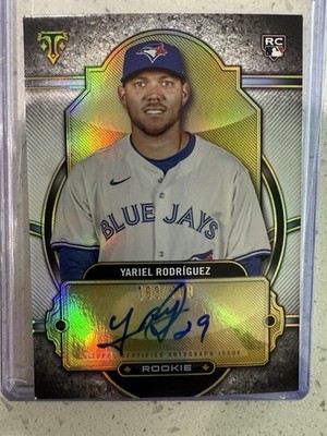 2024 Topps Triple Threads - Rookie Autographs Yariel Rodriguez /199 (AU, RC)
