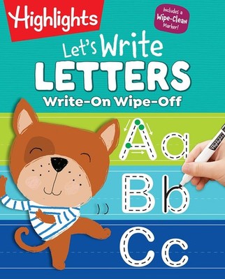 WriteOn WipeOff Let's Write Letters Handwriting Practice for Kids Learning to...