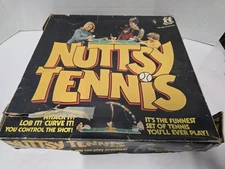 Vintage 1974 Tomy Nuttsy Tennis Tabletop Game