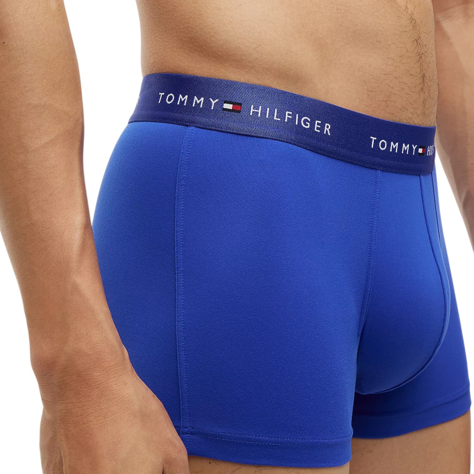 6-Pack Tommy Hilfiger Men's Microfibre Trunks - Blue, Navy, Grey image 6