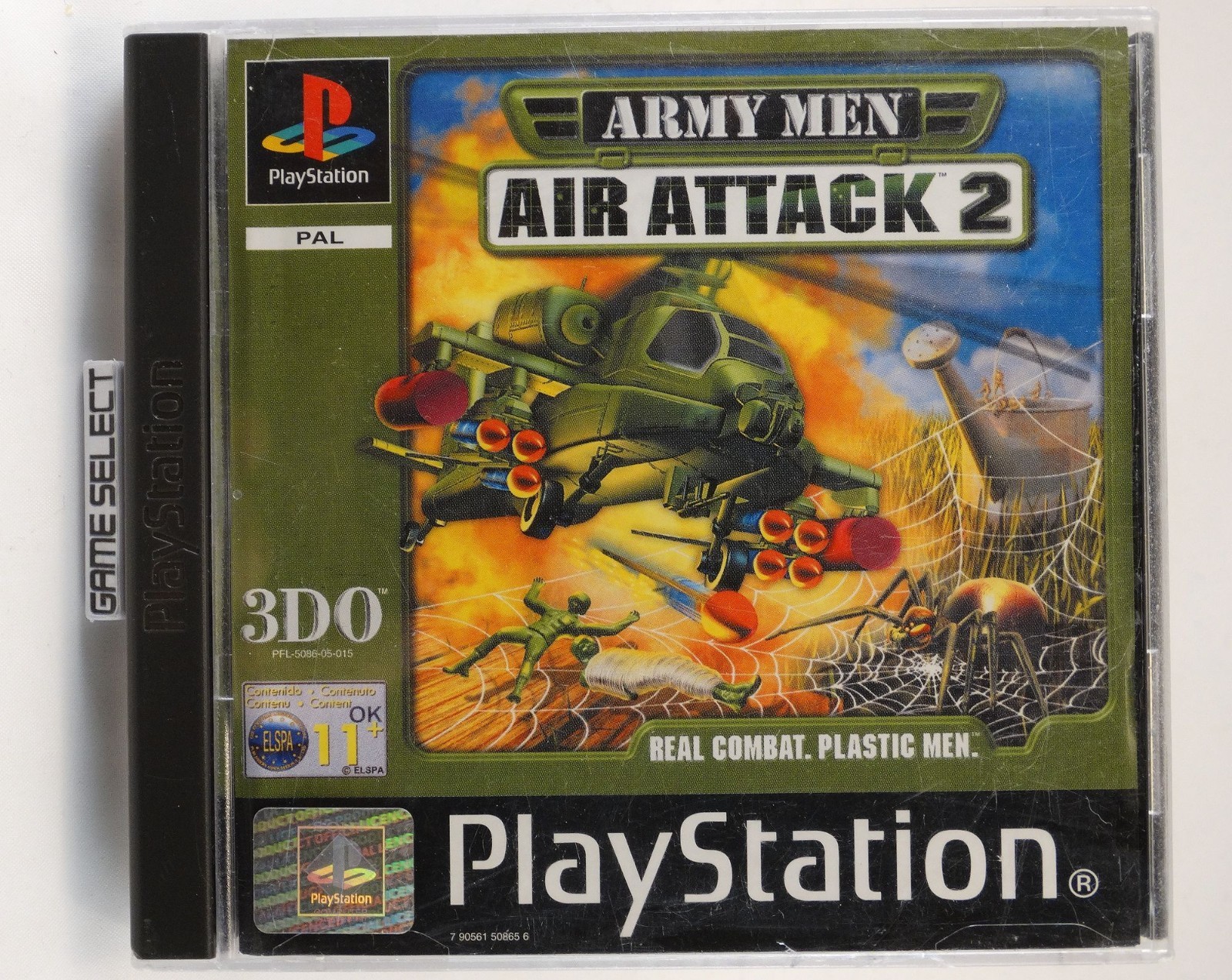 Army Men Air Attack 2 Sony Playstation 1 2 3 PS1 PS2 PS3 Pal