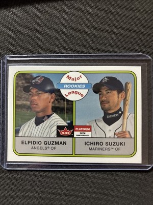 2001 Fleer Platinum Major League Rookies #252 ICHIRO SUZUKI (RC) Elpidio Guzman