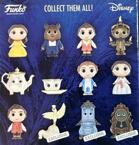 BEAUTY AND THE BEAST - Mystery Minis Vinyl Figure - Original Box Included