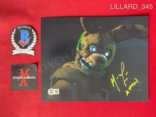 Matthew Lillard signed 8x10 photo Five Nights at Freddy's Beckett COA Afton