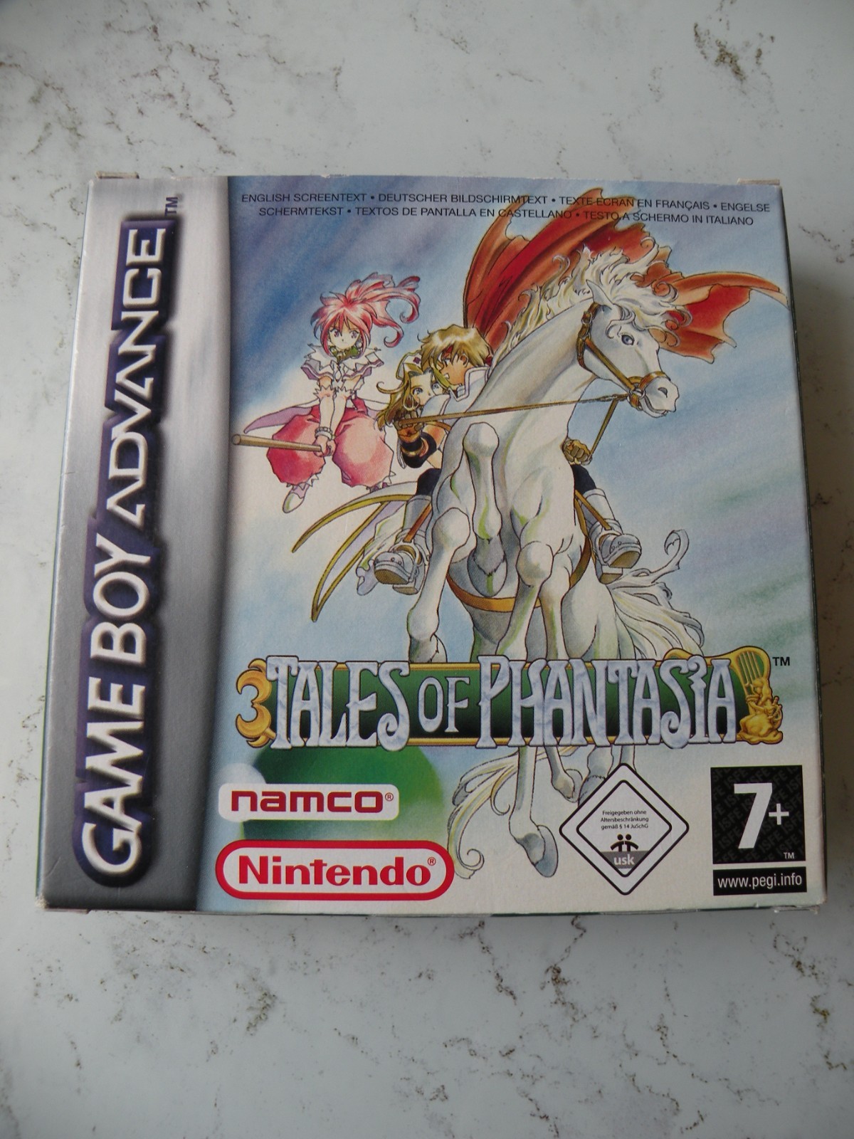 JEU TALES OF PHANTASIA NINTENDO GAME BOY ADVANCE GBA COMPLET CIB