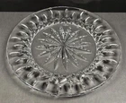 Vintage Lismore Clear Waterford Crystal 8" Accent Luncheon / Salad Plates